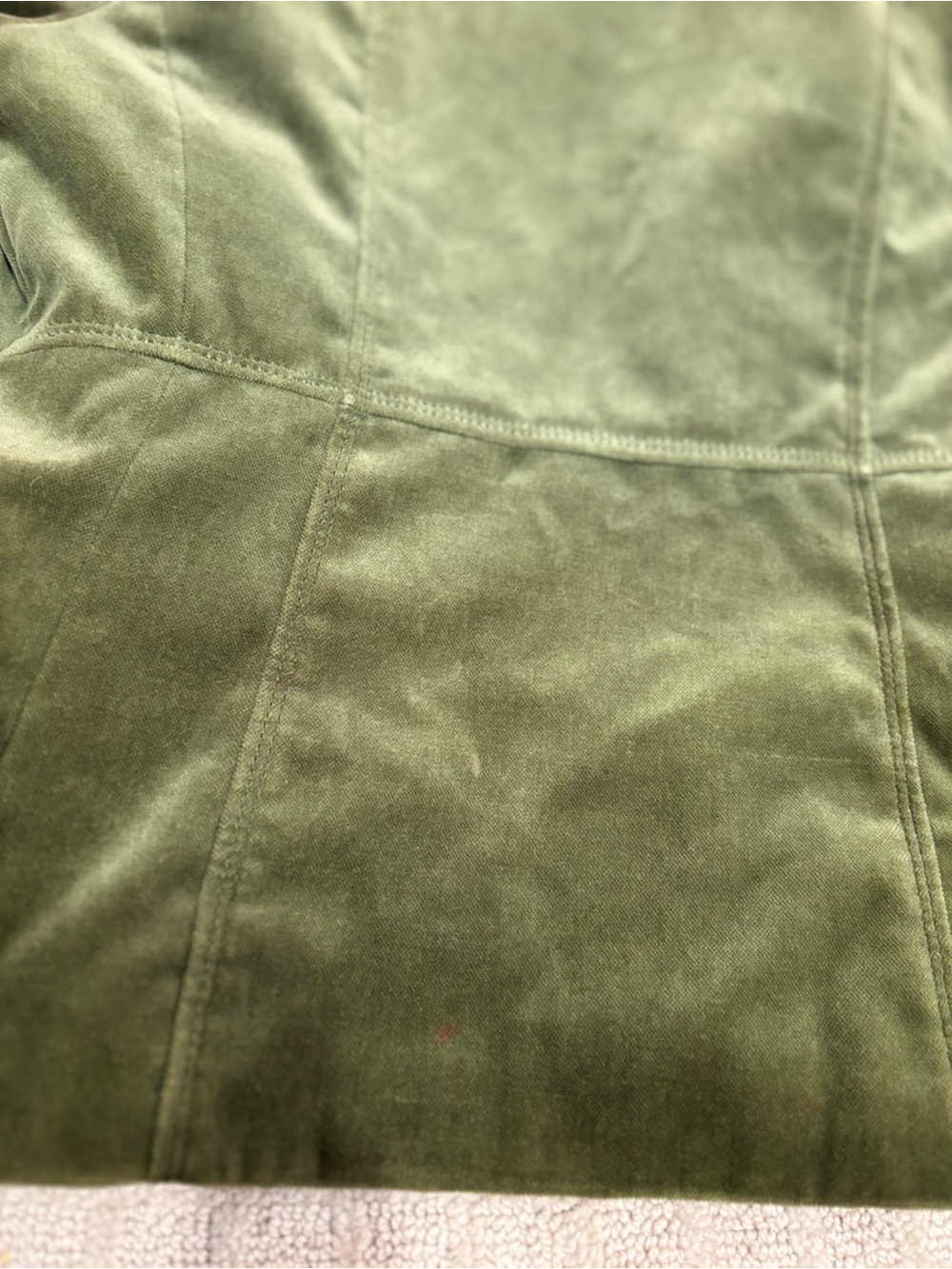 J. Crew Bella Green Velvet Blazer Jacket Vintage Women's 8 - Picture 11 of 14